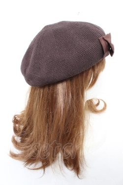 画像4: m petit by misako / AMリボンサーモベレー  中茶 Y-26-02-13-054-LO-AC-SZ-ZY