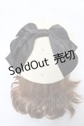 axes femme kawaii / リボンサマーベレー  黒 Y-26-02-13-055-AX-AC-SZ-ZY