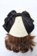画像1: axes femme kawaii / リボンサマーベレー  黒 Y-26-02-13-055-AX-AC-SZ-ZY (1)