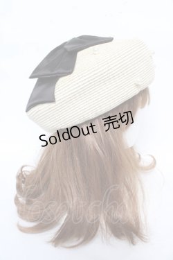 画像4: axes femme kawaii / リボンサマーベレー  黒 Y-26-02-13-055-AX-AC-SZ-ZY