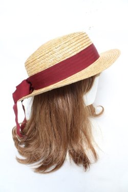 画像4: Amavel / ハートチャーム付リボンカンカン  ワイン Y-26-02-13-056-CA-AC-SZ-ZY