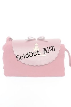 画像1: m petit by misako / NINA’Sコラボエコバッグ  濃赤 Y-26-02-13-057-LO-BG-SZ-ZY