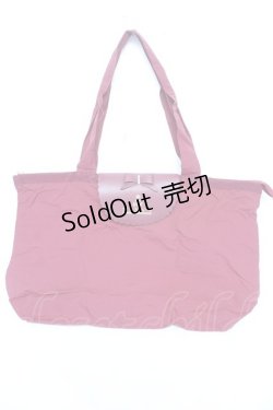 画像2: m petit by misako / NINA’Sコラボエコバッグ  濃赤 Y-26-02-13-057-LO-BG-SZ-ZY