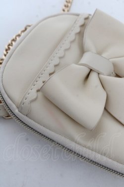 画像3: m petit by misako / AMリボンショルダーバッグ  中白 Y-26-02-13-059-LO-BG-SZ-ZY