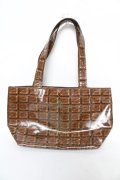 Q-pot. / チョコレートランチトートバッグ  ブラウン Y-26-02-13-062-QP-BG-SZ-ZY
