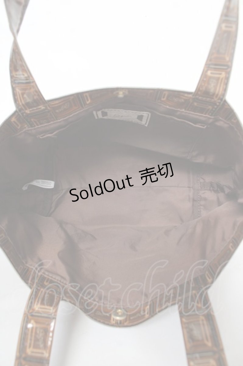 画像3: Q-pot. / チョコレートランチトートバッグ  ブラウン Y-26-02-13-062-QP-BG-SZ-ZS (3)
