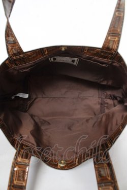 画像3: Q-pot. / チョコレートランチトートバッグ  ブラウン Y-26-02-13-062-QP-BG-SZ-ZY