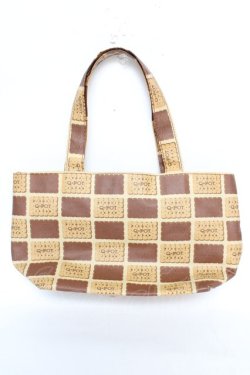 画像2: Q-pot. / ビスケット ランチトートバッグ  ベージュ Y-26-02-13-063-QP-BG-SZ-ZY