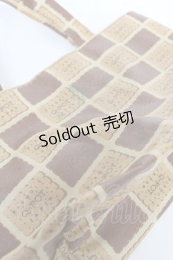 画像4: Q-pot. / ビスケット ランチトートバッグ  ベージュ Y-26-02-13-063-QP-BG-SZ-ZY