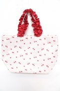 Maison de FLEUR / チェリーフリルハンドルトートプチバッグ F ピンク Y-26-02-13-064-LO-BG-SZ-ZY