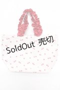 Maison de FLEUR / チェリーフリルハンドルトートプチバッグ F ピンク Y-26-02-13-064-LO-BG-SZ-ZS