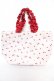 画像1: Maison de FLEUR / チェリーフリルハンドルトートプチバッグ F ピンク Y-26-02-13-064-LO-BG-SZ-ZY (1)