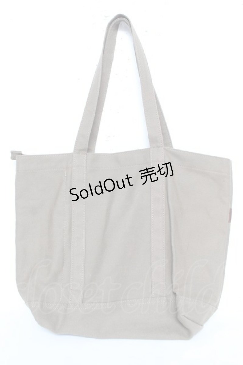 画像2: Maison de FLEUR / マルチポケット帆布トートMバッグ F ブラウン Y-26-02-13-066-LO-BG-SZ-ZS (2)