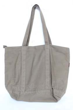 画像2: Maison de FLEUR / マルチポケット帆布トートMバッグ F ブラウン Y-26-02-13-066-LO-BG-SZ-ZY