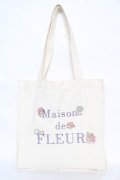 Maison de FLEUR / サンリオキャラクターズトートバッグ F アイボリー/キキララ Y-26-02-13-069-LO-BG-SZ-ZY
