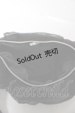 画像3: m petit by misako / AMチュールリボンショルダーバッグ  中黒 Y-26-02-13-071-LO-BG-SZ-ZY