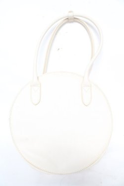 画像2: ｍ petit by misako / AMサークルリボントートバッグ  中白 Y-26-02-13-075-LO-BG-SZ-ZY