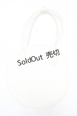 画像2: ｍ petit by misako / AMサークルリボントートバッグ  中白 Y-26-02-13-075-LO-BG-SZ-ZY