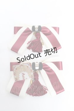 画像2: Amavel / 大正浪漫の夢紀行 和風靴リボンクリップ F アイボリー Y-26-02-13-009-CA-ZA-SZ-ZY