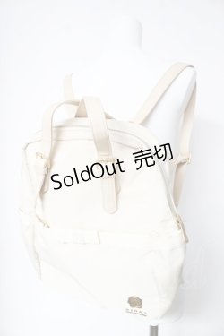 画像1: m petit by misako / AM2WAYリュック  中白 Y-26-02-13-079-LO-BG-SZ-ZY