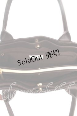 画像3: m petit by misako / AMレースアップ 2WAY トートバッグ  中茶 Y-26-02-13-080-LO-BG-SZ-ZY