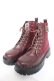 画像1: axes femme / バックル使いワークブーツ L ワイン Y-26-02-13-082-AX-SH-SZ-ZY (1)