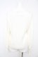 画像2: axes femme / チャイナ釦ニットPO F 白 Y-26-02-13-091-AX-TO-SZ-ZY (2)