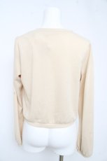 画像2: axes femme POETIQUE / ティータイム刺繍ボレロ M 生成り Y-26-02-13-093-AX-TO-SZ-ZH (2)