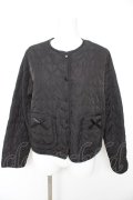 m petit by misako / クロミタフタハートキルトジャケット M 中黒 Y-26-02-13-104-LO-JA-SZ-ZY