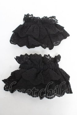 画像2: Chalmiere / トリプルリボンお袖留め  黒 Y-26-02-13-013-LO-ZA-SZ-ZY