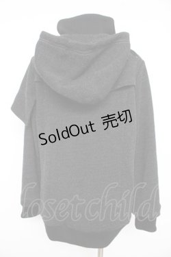 画像2: Ozz conte / ハイネック変形ジャケット  黒 Y-26-02-13-111-OO-JA-SZ-ZY