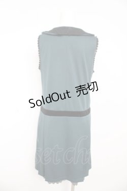 画像2: axes femme / ローウエスト切替ワンピース M グリーン Y-26-02-13-115-AX-OP-SZ-ZT0303T