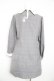 画像2: axes femme POETIQUE / レース襟ワンピース M グレー Y-26-02-13-117-AX-OP-SZ-ZY (2)
