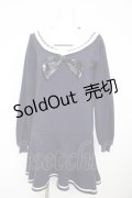 Secret Honey / 裏起毛セーラーワンピース 2 ネイビー Y-26-02-13-119-CA-OP-SZ-ZY