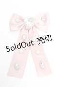 DearMyLove / キラキラビジューリボンクリップ  ピンク Y-26-02-13-015-EL-AC-SZ-ZT636-F005