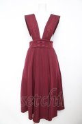 Amavel / Paisley Chioisジャンパースカート F ワイン Y-26-02-13-122-CA-OP-SZ-ZY