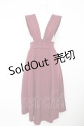 Amavel / Paisley Chioisジャンパースカート F ワイン Y-26-02-13-122-CA-OP-SZ-ZI