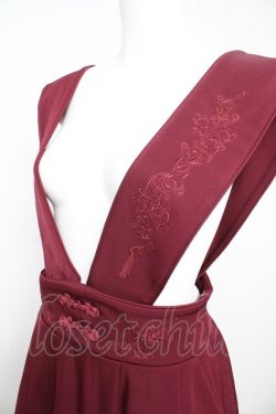 画像3: Amavel / Paisley Chioisジャンパースカート F ワイン Y-26-02-13-122-CA-OP-SZ-ZY