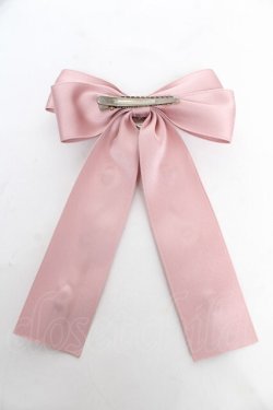 画像2: DearMyLove / キラキラビジューリボンクリップ  ピンク Y-26-02-13-015-EL-AC-SZ-ZY