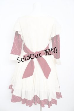 画像2: Favorite / 明日のナージャ×Favoriteコラボレーション　アップルフィールドワンピース M 赤×生成り Y-26-02-13-125-LO-OP-SZ-ZY