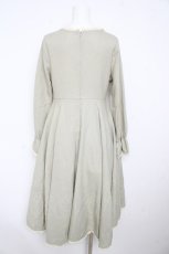 画像2: Favorite / レース使いワンピース M-L モスグリーン Y-26-02-13-127-LO-OP-SZ-ZT643 (2)