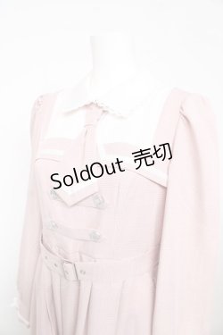 画像3: DearMyLove / 探偵ネクタイワンピース M ピンク Y-26-02-13-129-EL-OP-SZ-ZY