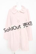 Ank Rouge / レースベルトスプリングコート M ピンク Y-26-02-13-130-CA-CO-SZ-ZY