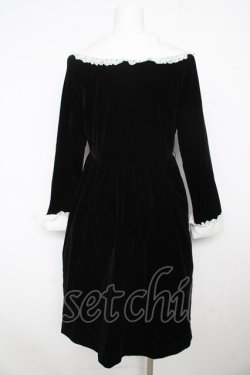 画像2: To Alice / 別珍ワンピース M 黒 Y-26-02-13-133-LO-OP-SZ-ZY