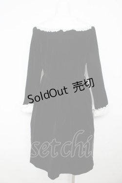 画像2: To Alice / 別珍ワンピース M 黒 Y-26-02-13-133-LO-OP-SZ-ZY