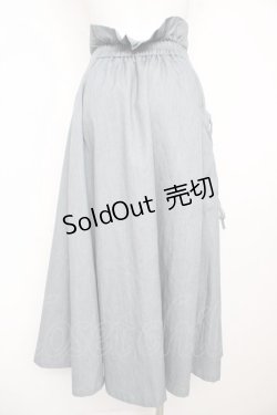 画像2: axes femme / ウエストデザインジップスカート F ブルー Y-26-02-13-142-AX-SK-SZ-ZY