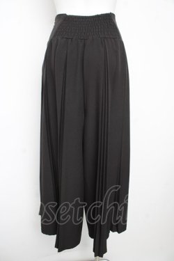 画像2: Rozen Kavalier / プリーツ袴ワイドパンツ  黒 Y-26-02-13-148-OO-PA-SZ-ZY