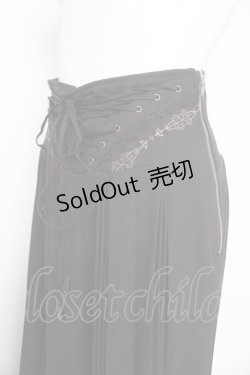 画像3: Rozen Kavalier / プリーツ袴ワイドパンツ  黒 Y-26-02-13-148-OO-PA-SZ-ZY