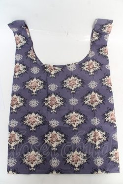 画像1: axes femme / アーカイブ薔薇柄エコバッグ  パープル Y-26-02-13-022-AX-BG-SZ-ZY