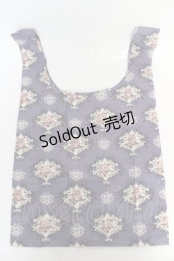 画像1: axes femme / アーカイブ薔薇柄エコバッグ  パープル Y-26-02-13-022-AX-BG-SZ-ZY